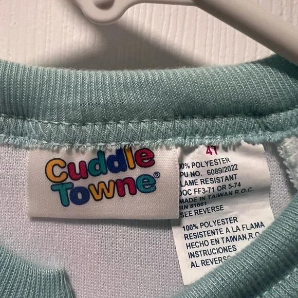 Vintage Cuddle Towne Footed Sleeper size 4T - Picture 2 of 5